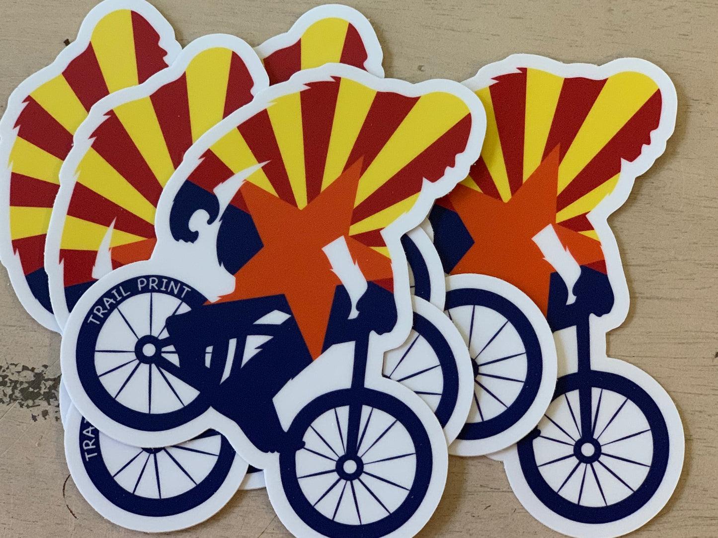 MTB Yeti Sticker