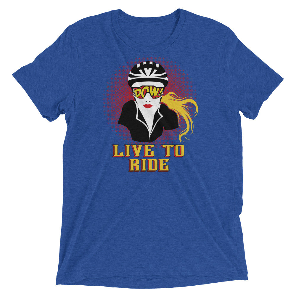 Live To Ride (White)