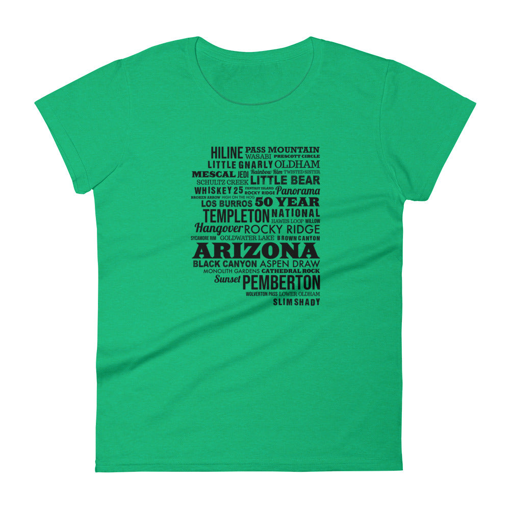 Happy Trails Women's short sleeve t-shirt