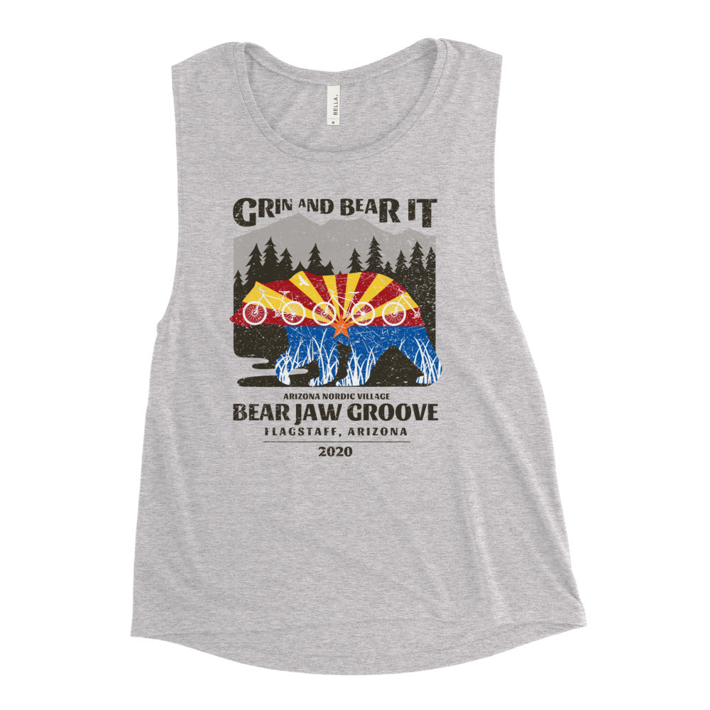 Bear Jaw Groove Ladies’ Muscle Tank