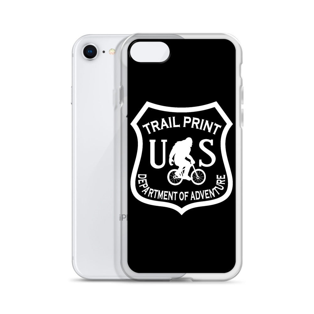 Department of Adventure Iphone Case B&W