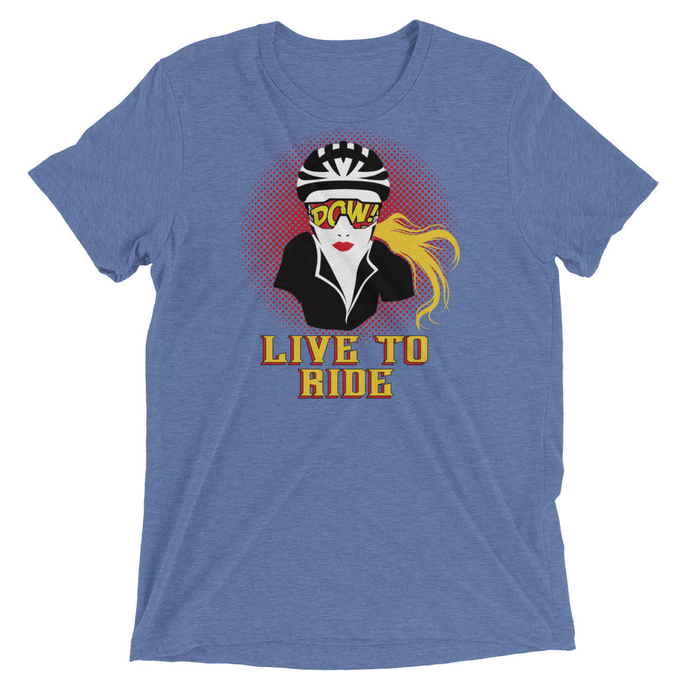 Live To Ride (White)