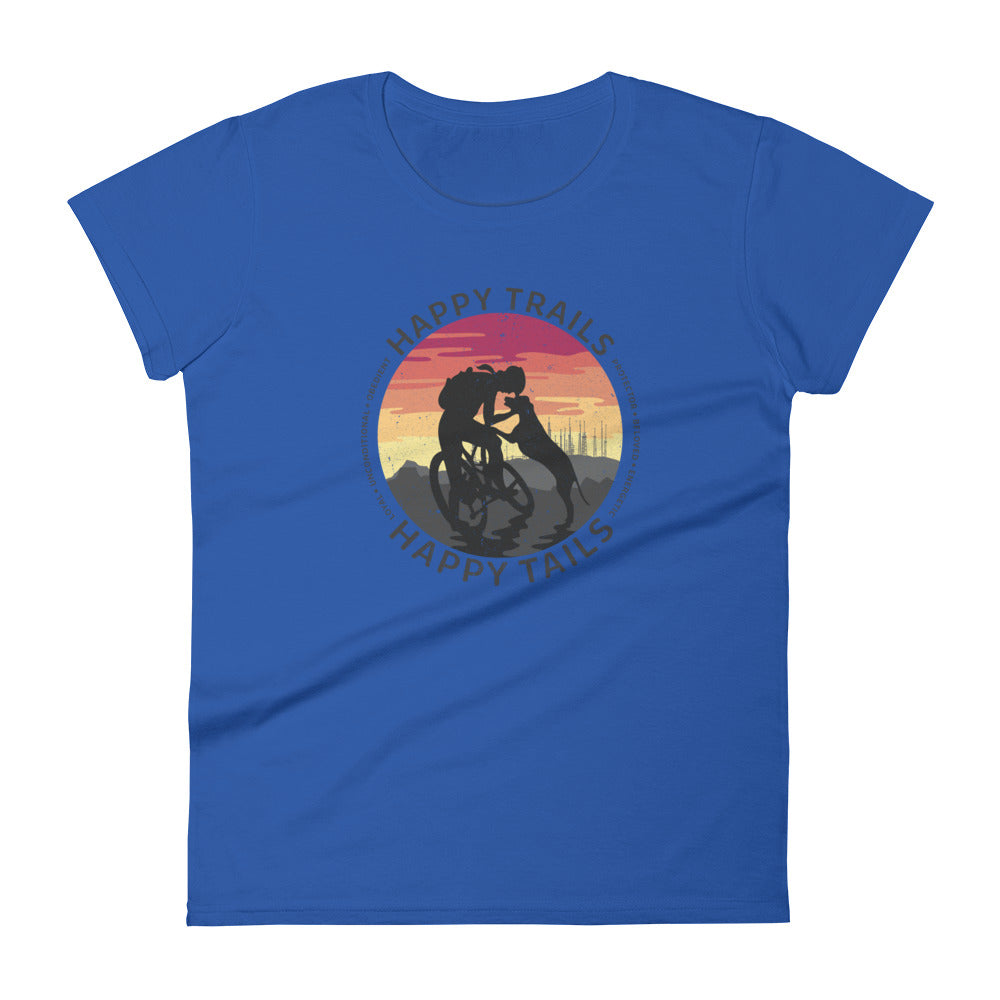 Happy Trails Happy Tails Women's short sleeve t-shirt
