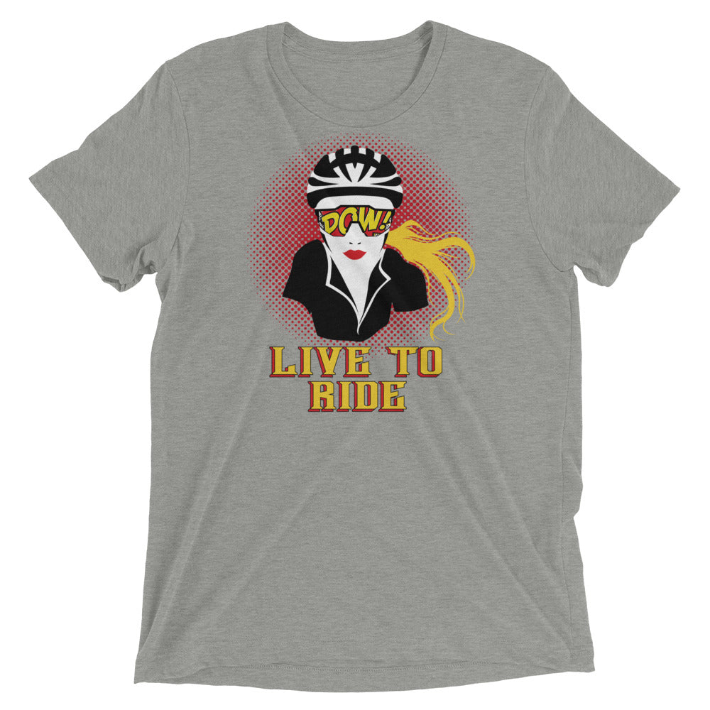 Live To Ride (White)