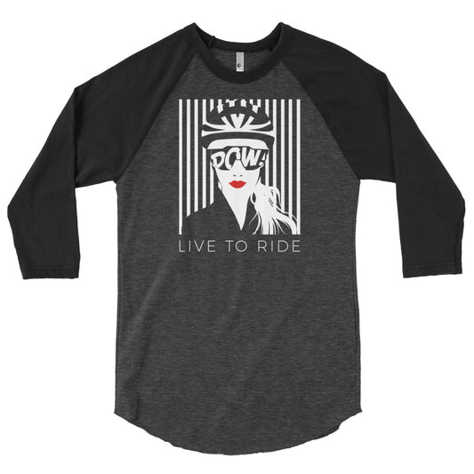 Live To Ride 3/4 sleeve (la France dark)