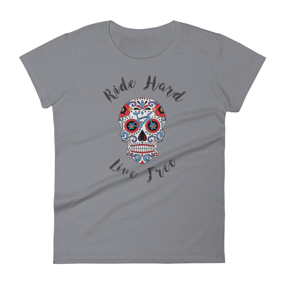 Ride Hard Live Free Women's short sleeve t-shirt