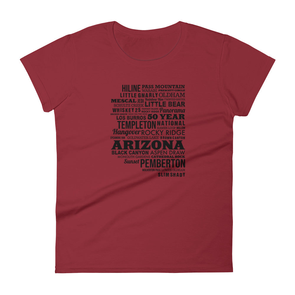 Happy Trails Women's short sleeve t-shirt