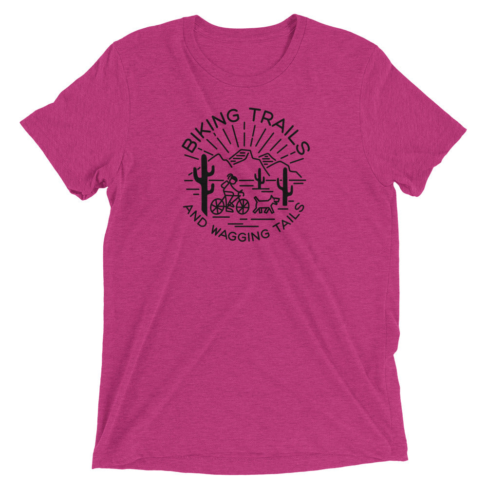 Biking Trails and Wagging Trails (Black)