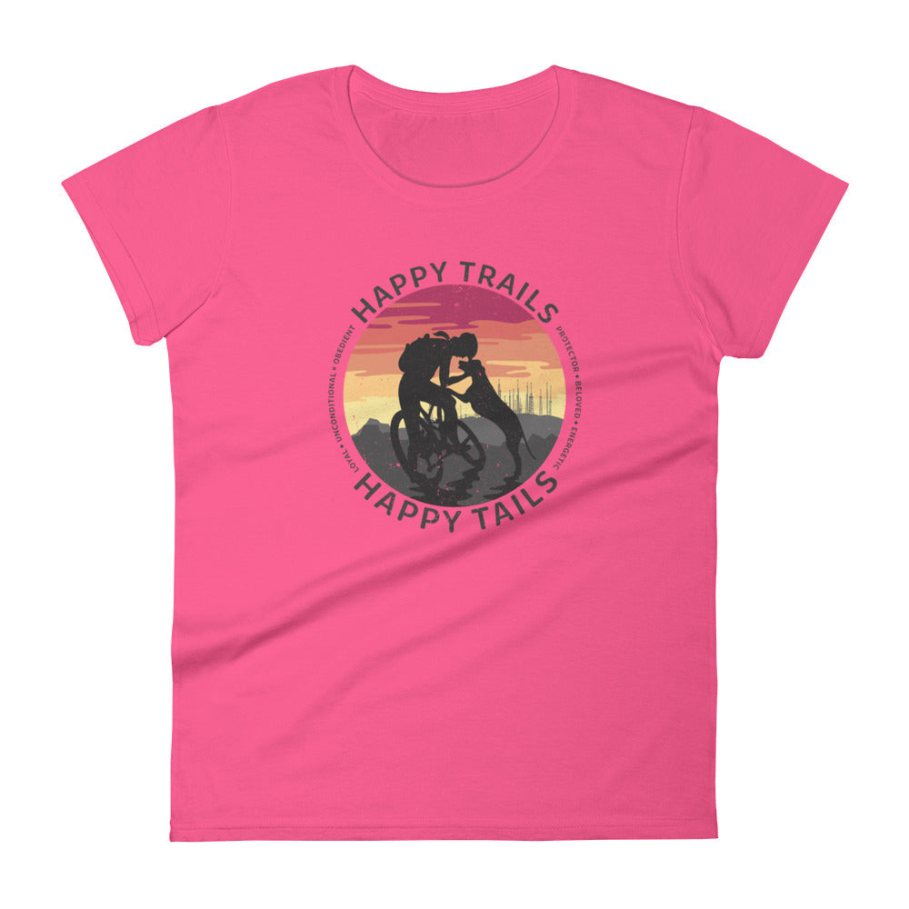 Happy Trails Happy Tails Women's short sleeve t-shirt