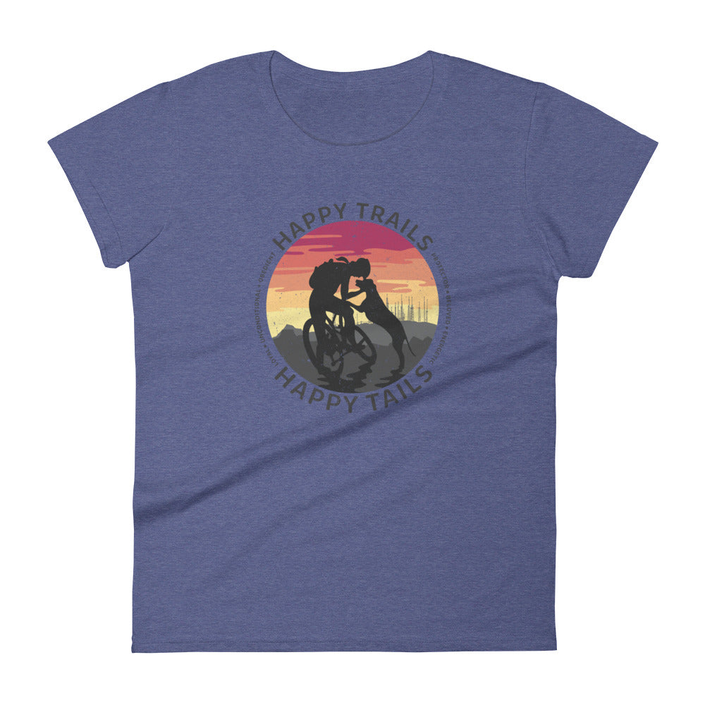 Happy Trails Happy Tails Women's short sleeve t-shirt