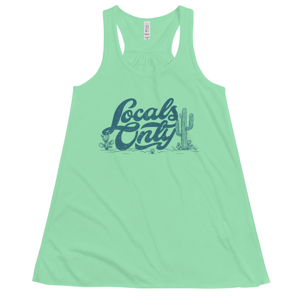 Locals Only Flowy Racerback Tank
