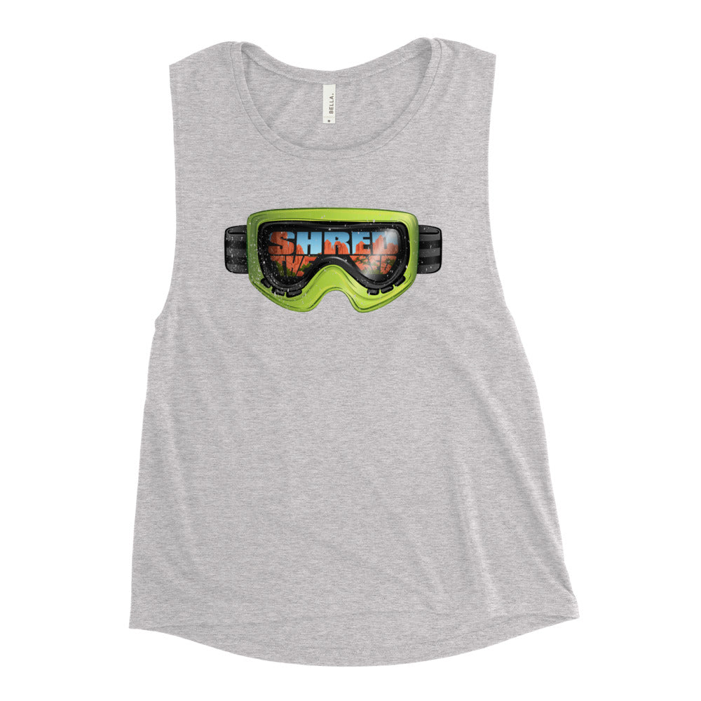 Shred The Red Ladies’ Muscle Tank