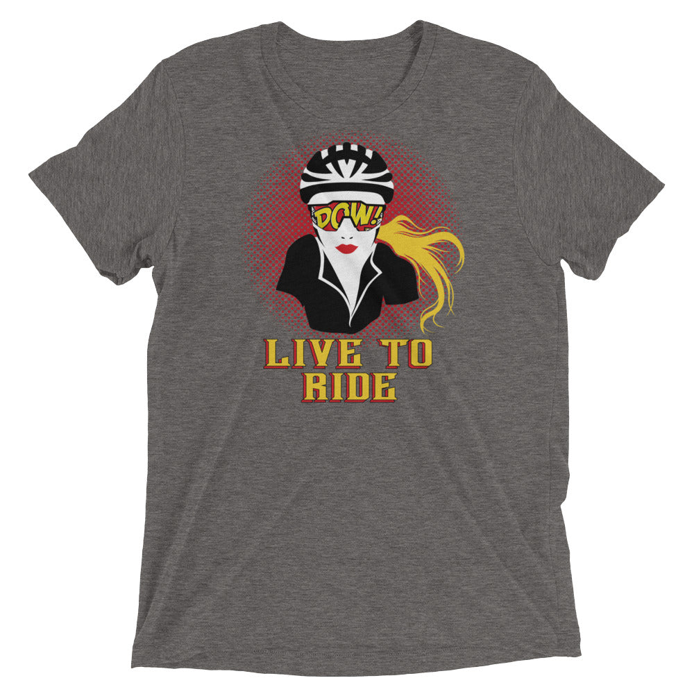 Live To Ride (White)