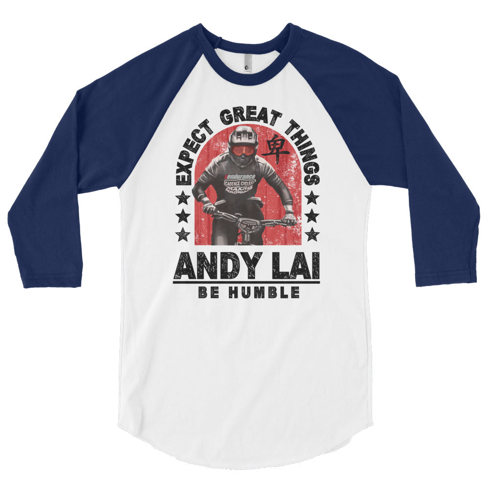 Expect Great Things 3/4 Sleeve (Black Font)