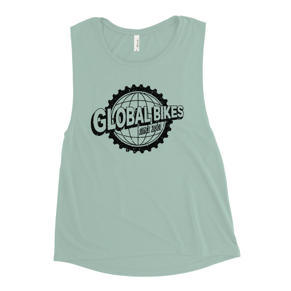 Global Bikes Muscle Tank (Black)