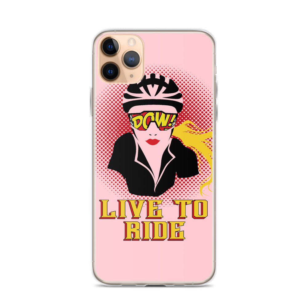 Live to Ride Iphone Case