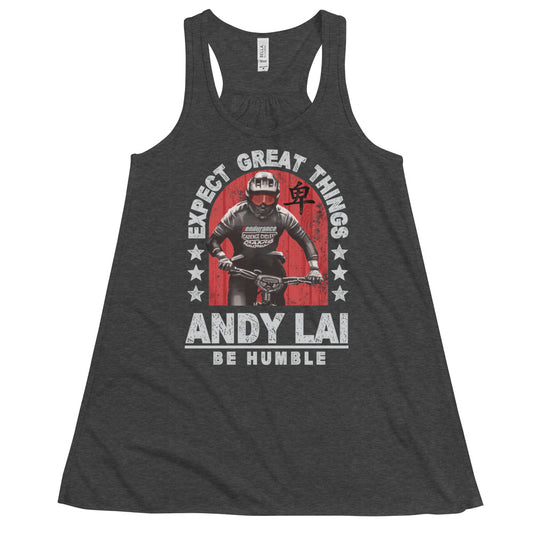 Expect Great Things Flowy Racerback Tank