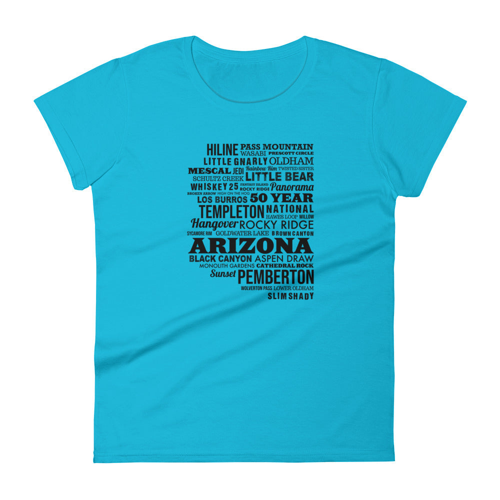 Happy Trails Women's short sleeve t-shirt