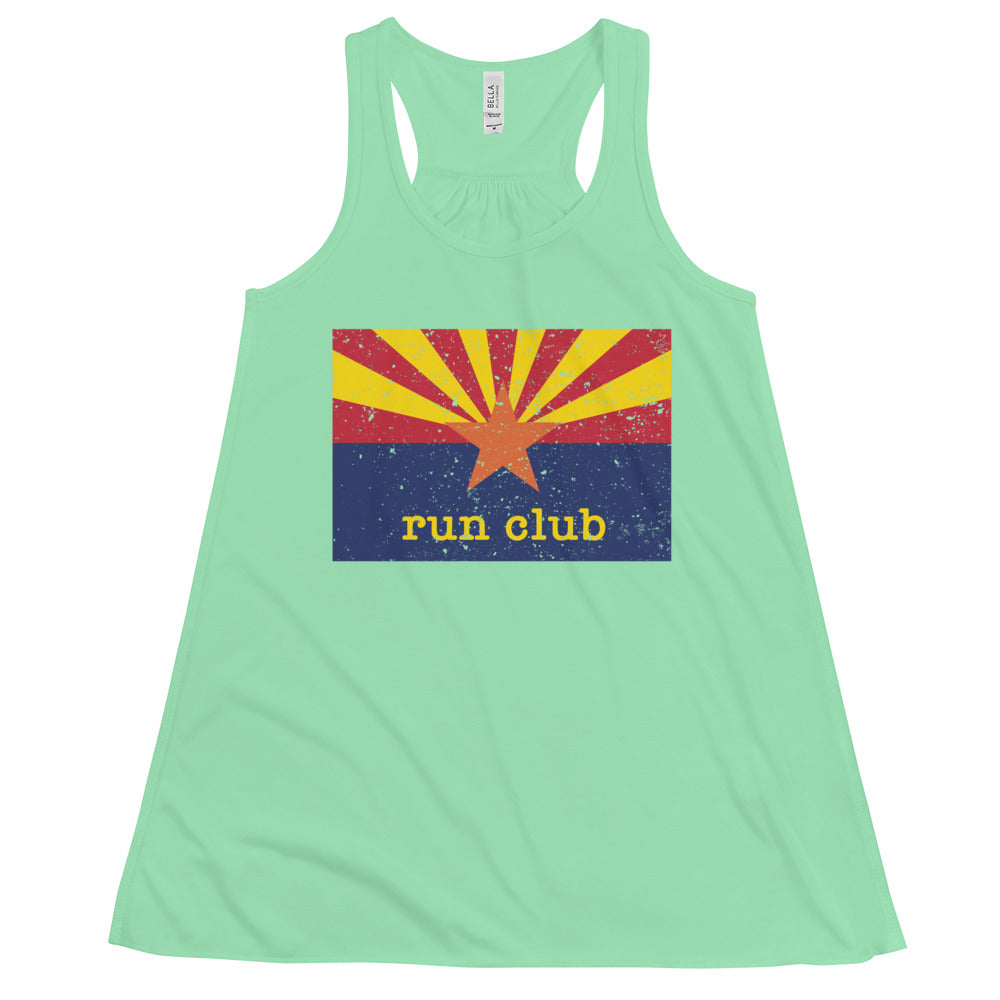 Run Club Flowy Racerback Tank