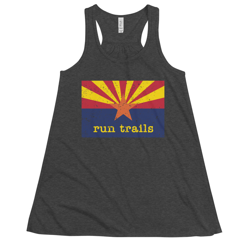 Run Trails Flowy Racerback Tank