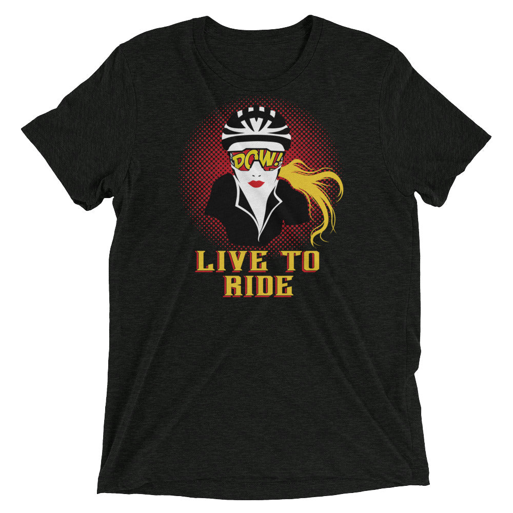 Live To Ride (White)