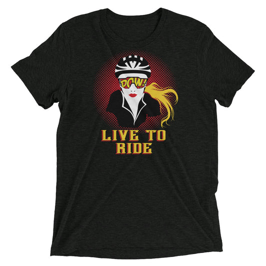 Live To Ride (White)