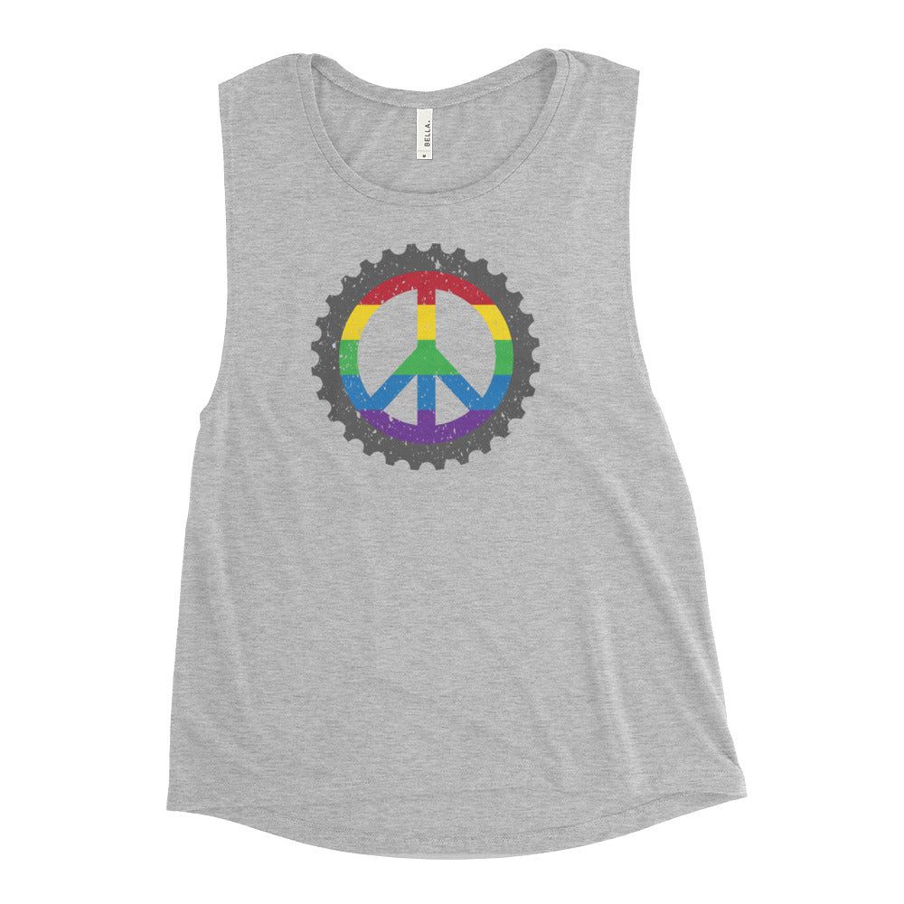 Love Wins Ladies’ Muscle Tank