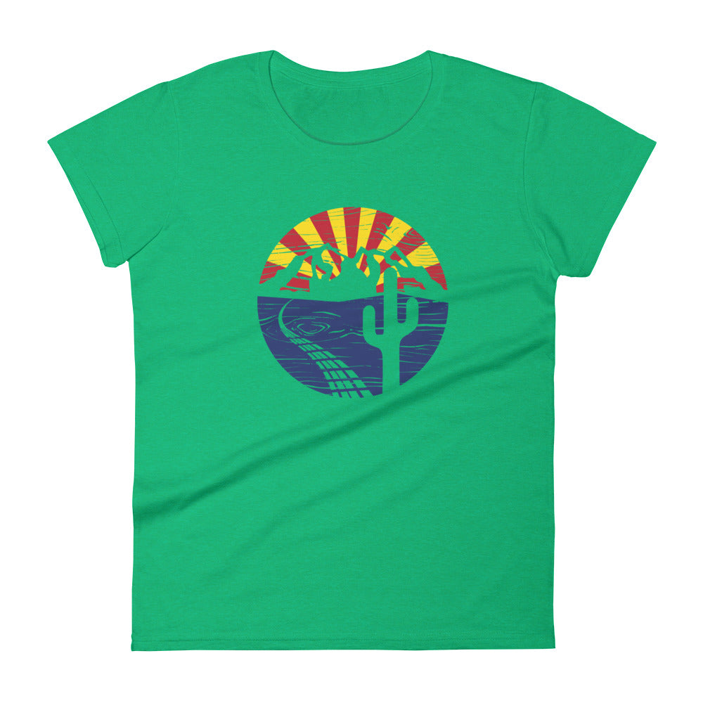 From Flagstaff to Phoenix to Tucson Women's short sleeve t-shirt