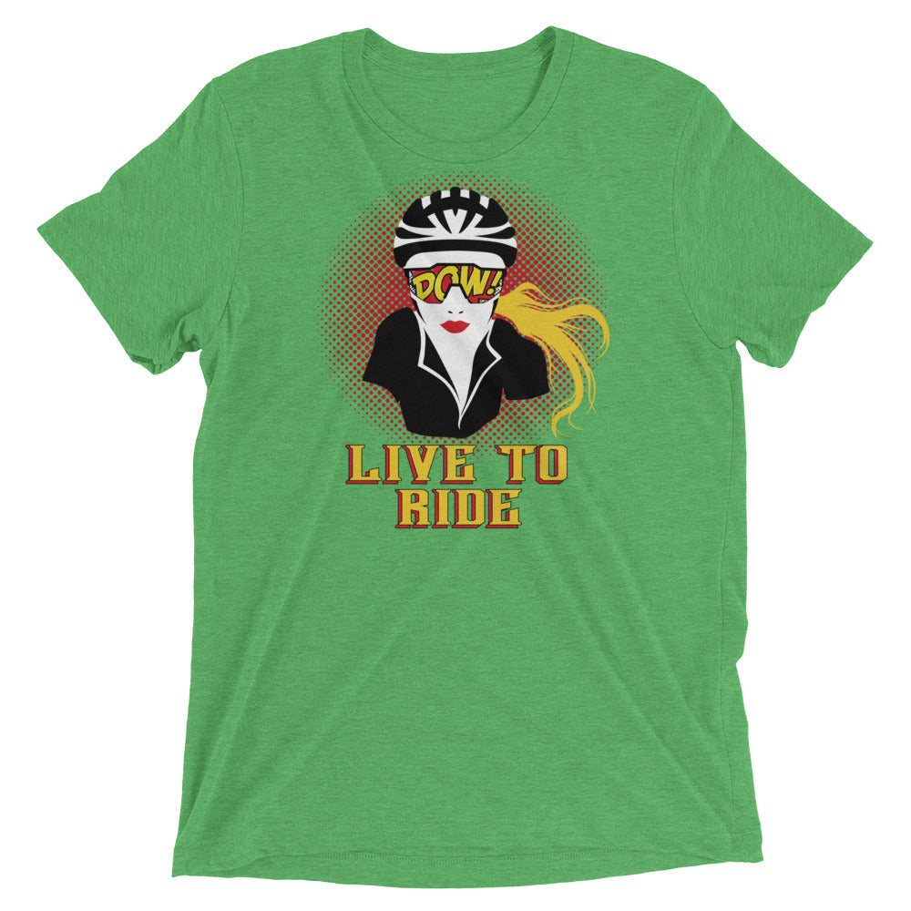 Live To Ride (White)