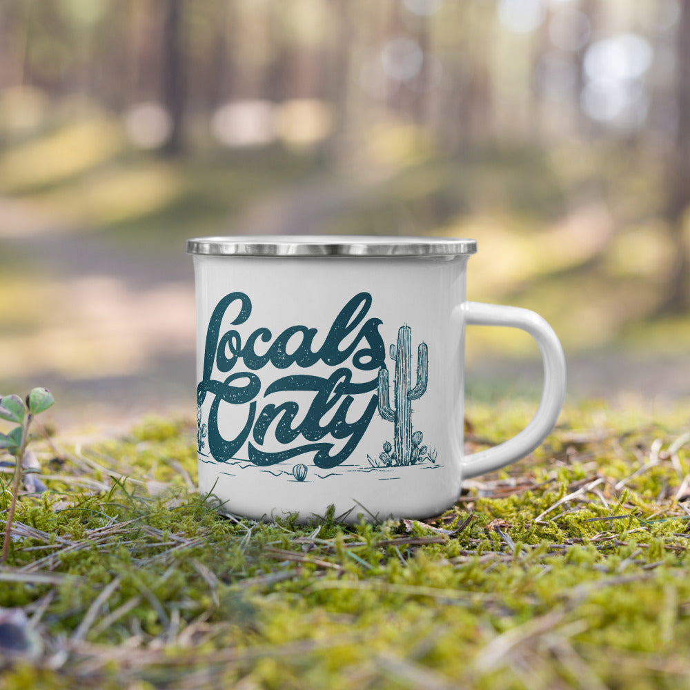 Locals Only Camping Mug