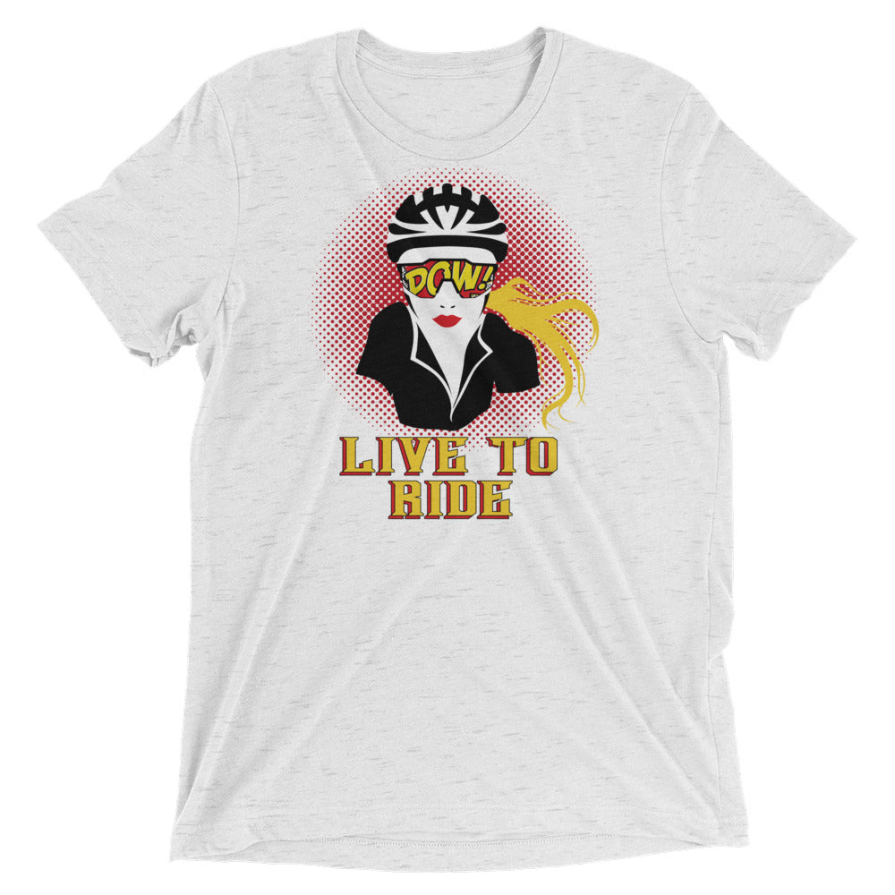 Live To Ride (White)