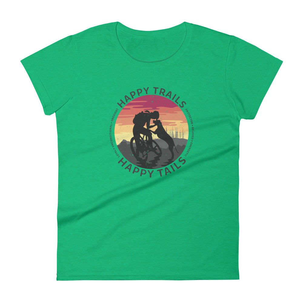 Happy Trails Happy Tails Women's short sleeve t-shirt