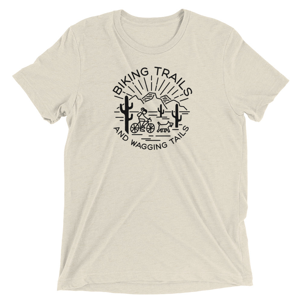 Biking Trails and Wagging Trails (Black)