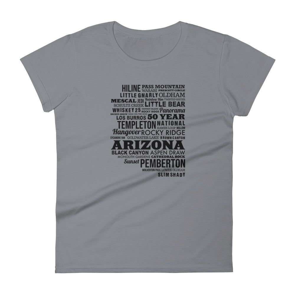Happy Trails Women's short sleeve t-shirt