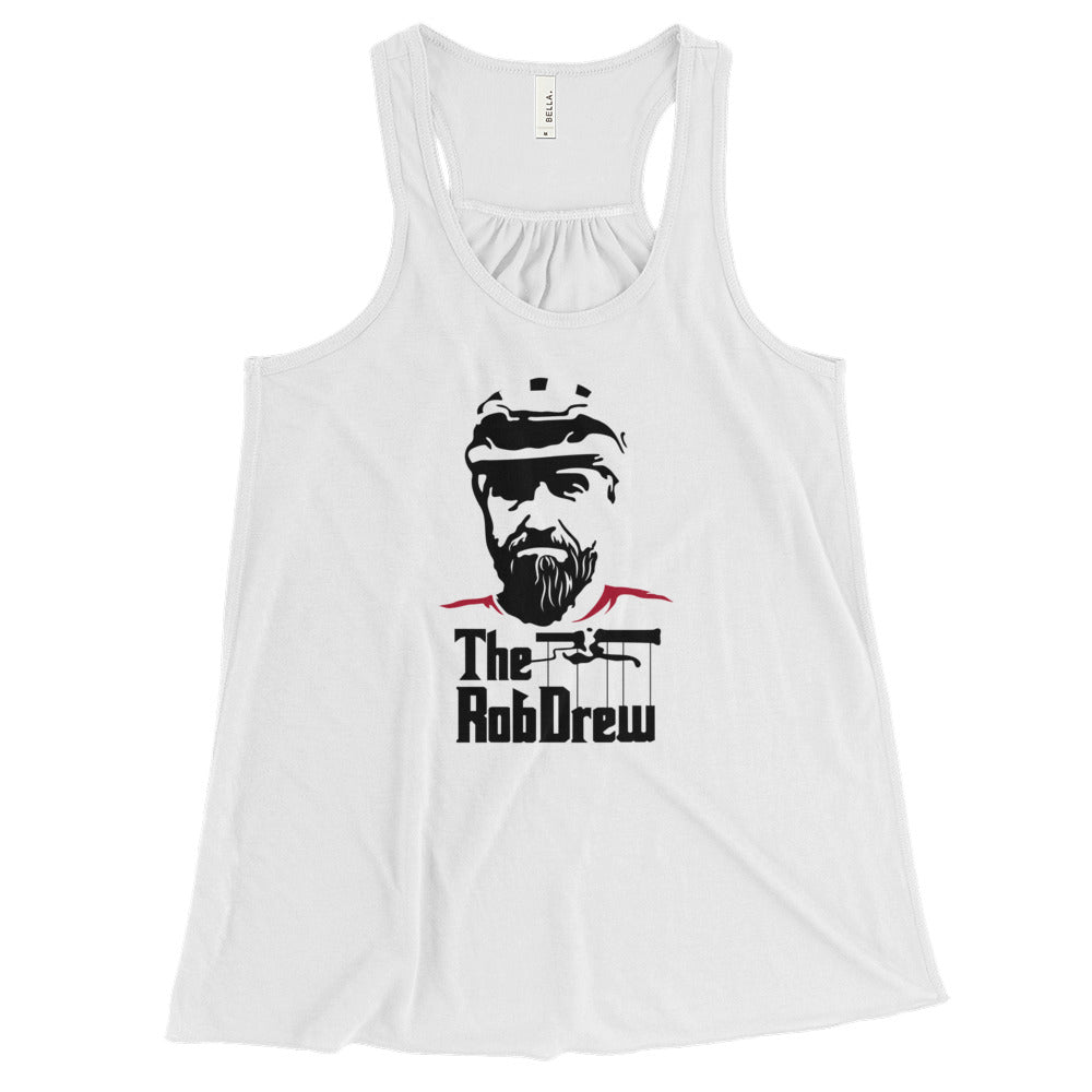 The Rob Drew Women's Flowy Racerback Tank (BLK)