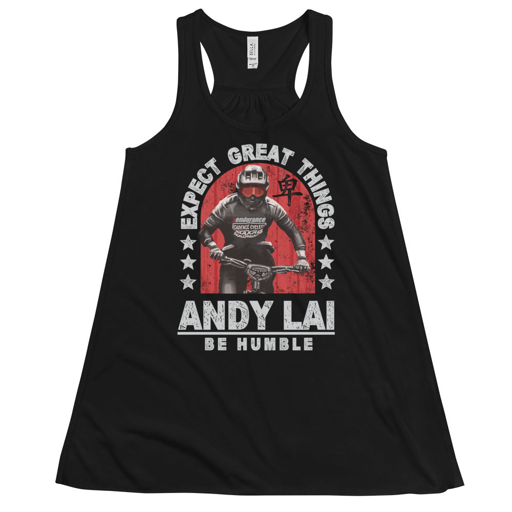 Expect Great Things Flowy Racerback Tank