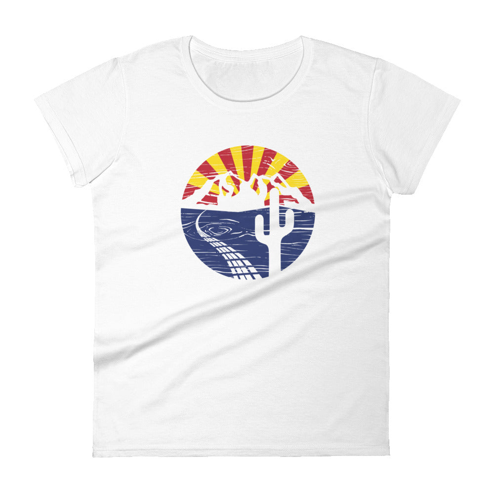 From Flagstaff to Phoenix to Tucson Women's short sleeve t-shirt