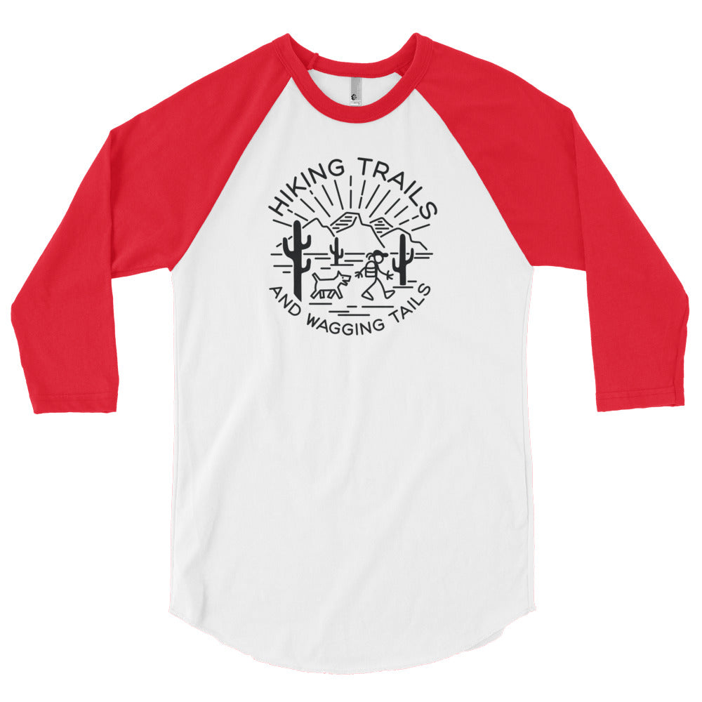 Hiking Trails & Wagging Tails 3/4 Sleeve