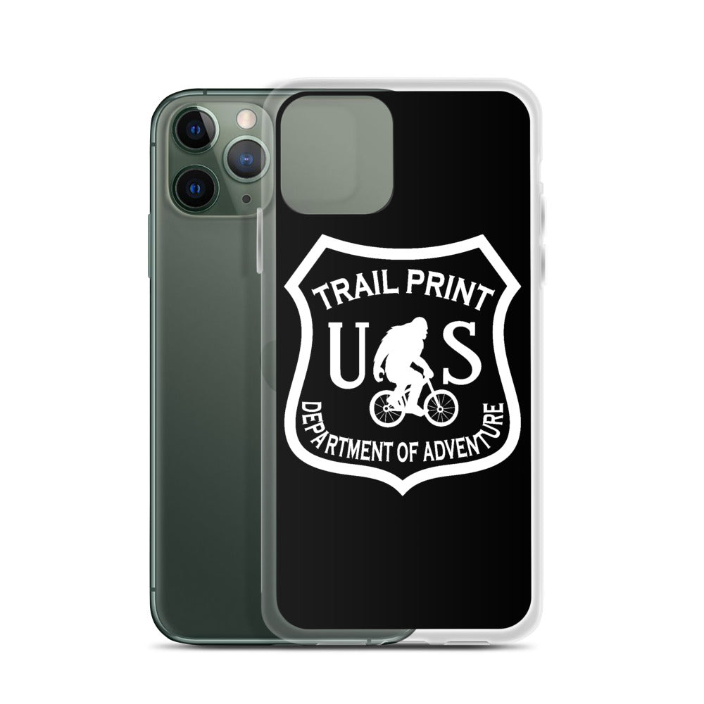 Department of Adventure Iphone Case B&W