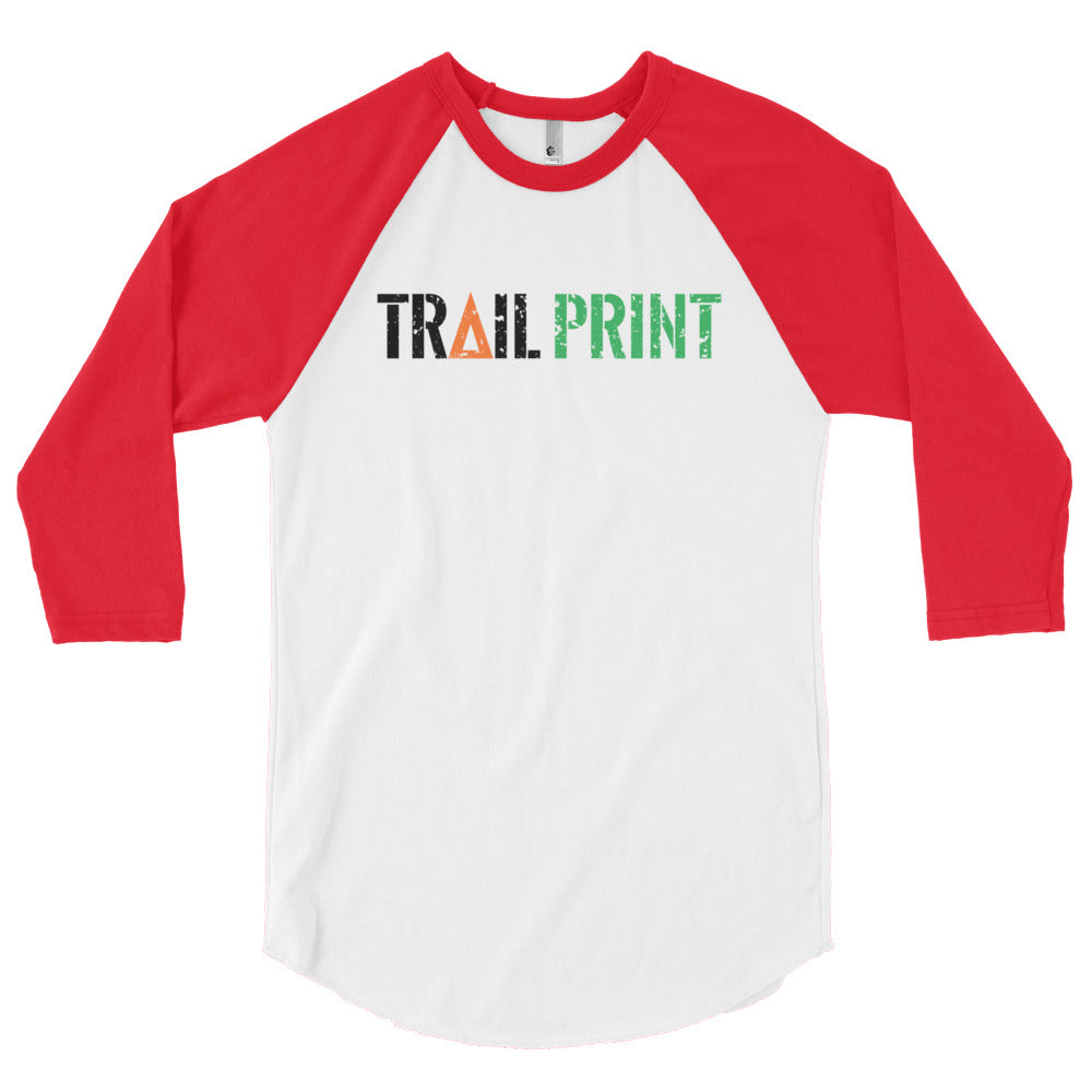 Trail Print 3/4 Tee