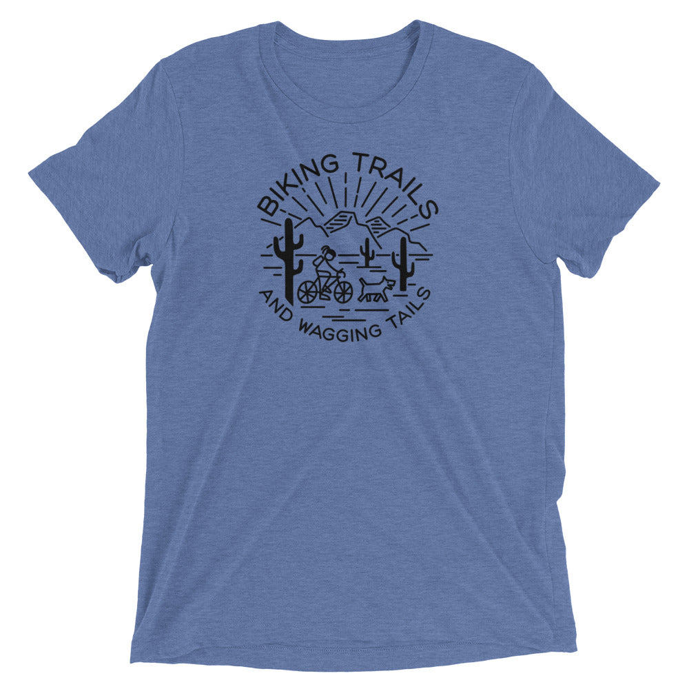 Biking Trails and Wagging Trails (Black)