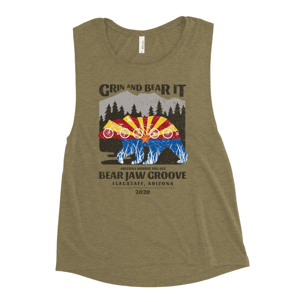 Bear Jaw Groove Ladies’ Muscle Tank