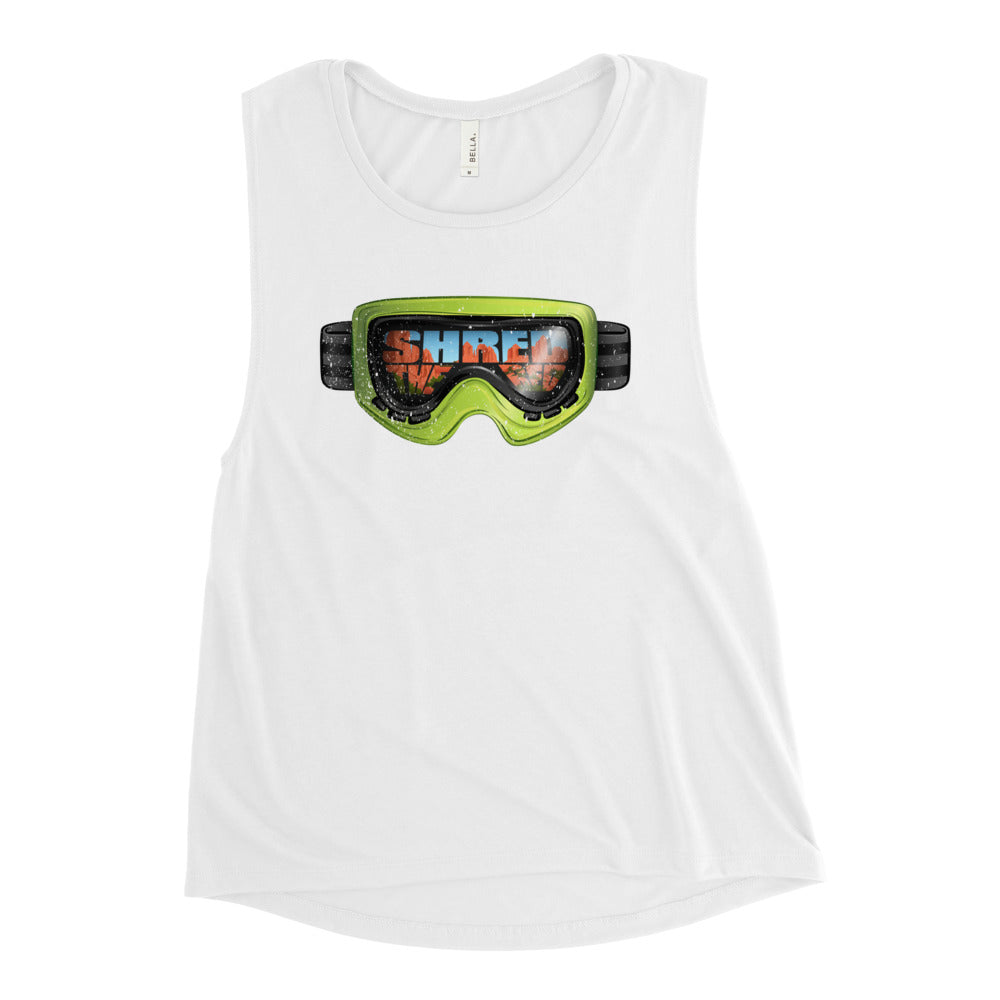Shred The Red Ladies’ Muscle Tank