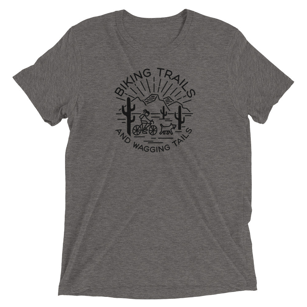 Biking Trails and Wagging Trails (Black)