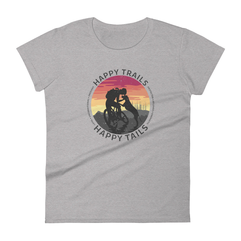 Happy Trails Happy Tails Women's short sleeve t-shirt