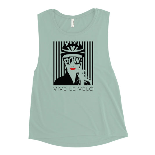 Vive Le Velo Ladies’ Muscle Tank