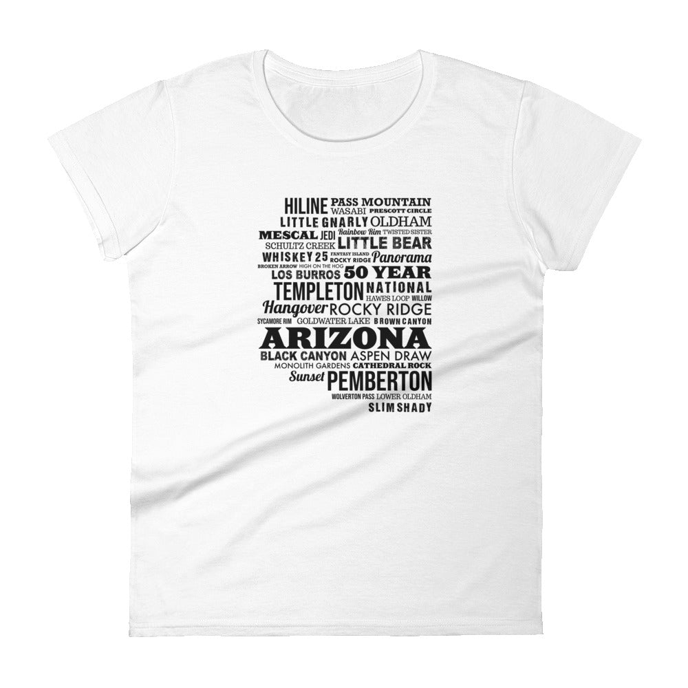 Happy Trails Women's short sleeve t-shirt