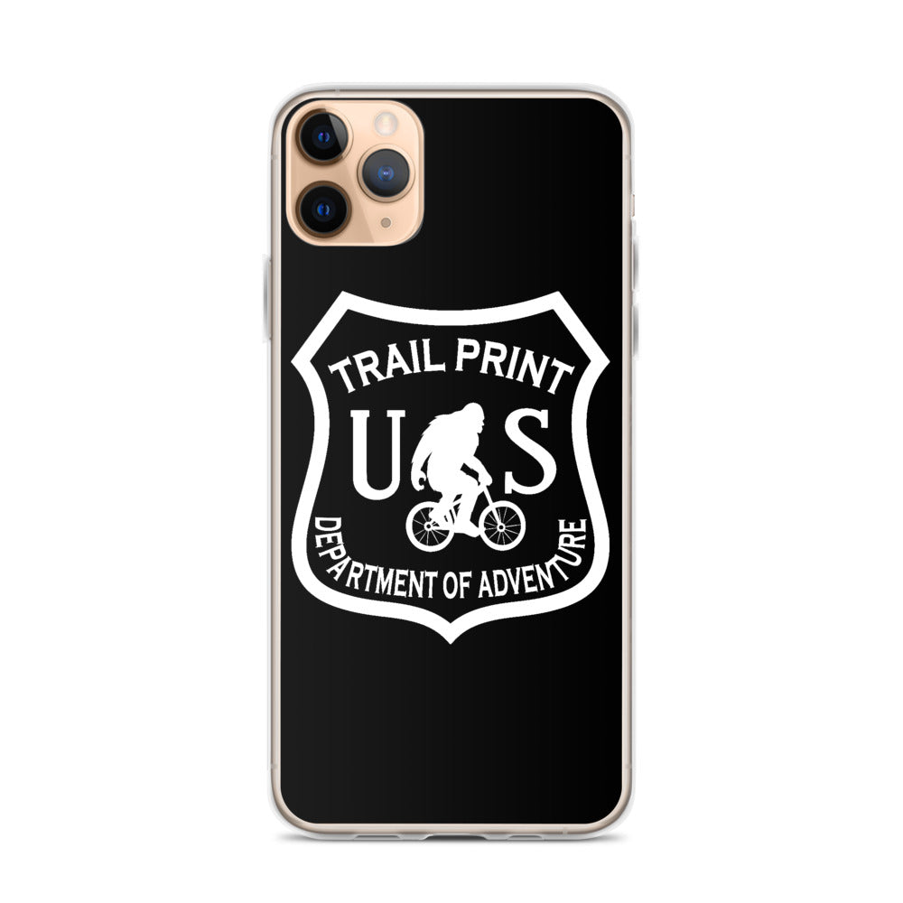 Department of Adventure Iphone Case B&W