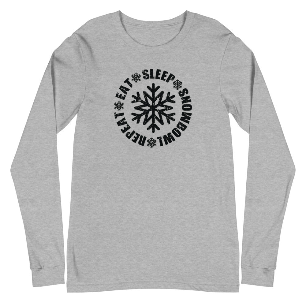 Eat Sleep Snowbowl Repeat Long Sleeve