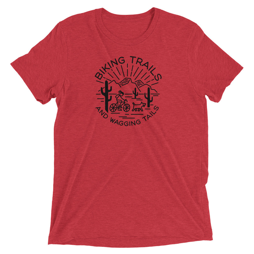 Biking Trails and Wagging Trails (Black)